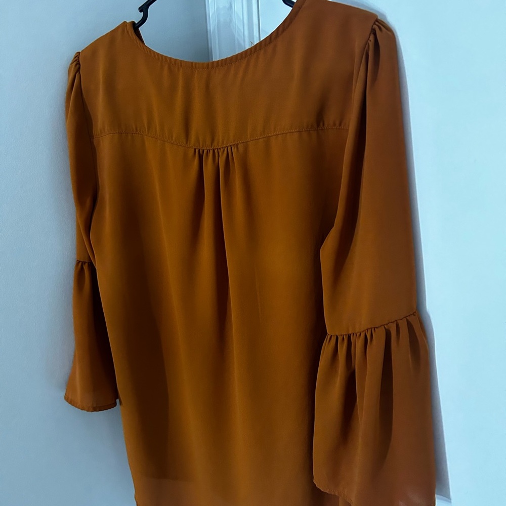 𝚂𝚞𝚙𝚎𝚛 𝚌𝚞𝚝𝚎 𝚋𝚞𝚛𝚗𝚝 𝚘𝚛𝚊𝚗𝚐𝚎 𝚍𝚛𝚎𝚜𝚜 𝚜𝚑𝚒𝚛𝚝 - Picture 3 of 3